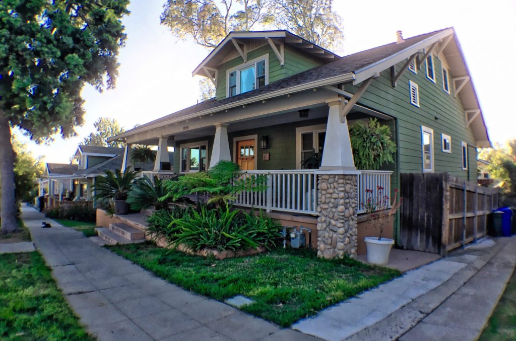 Photo of a house with a porch