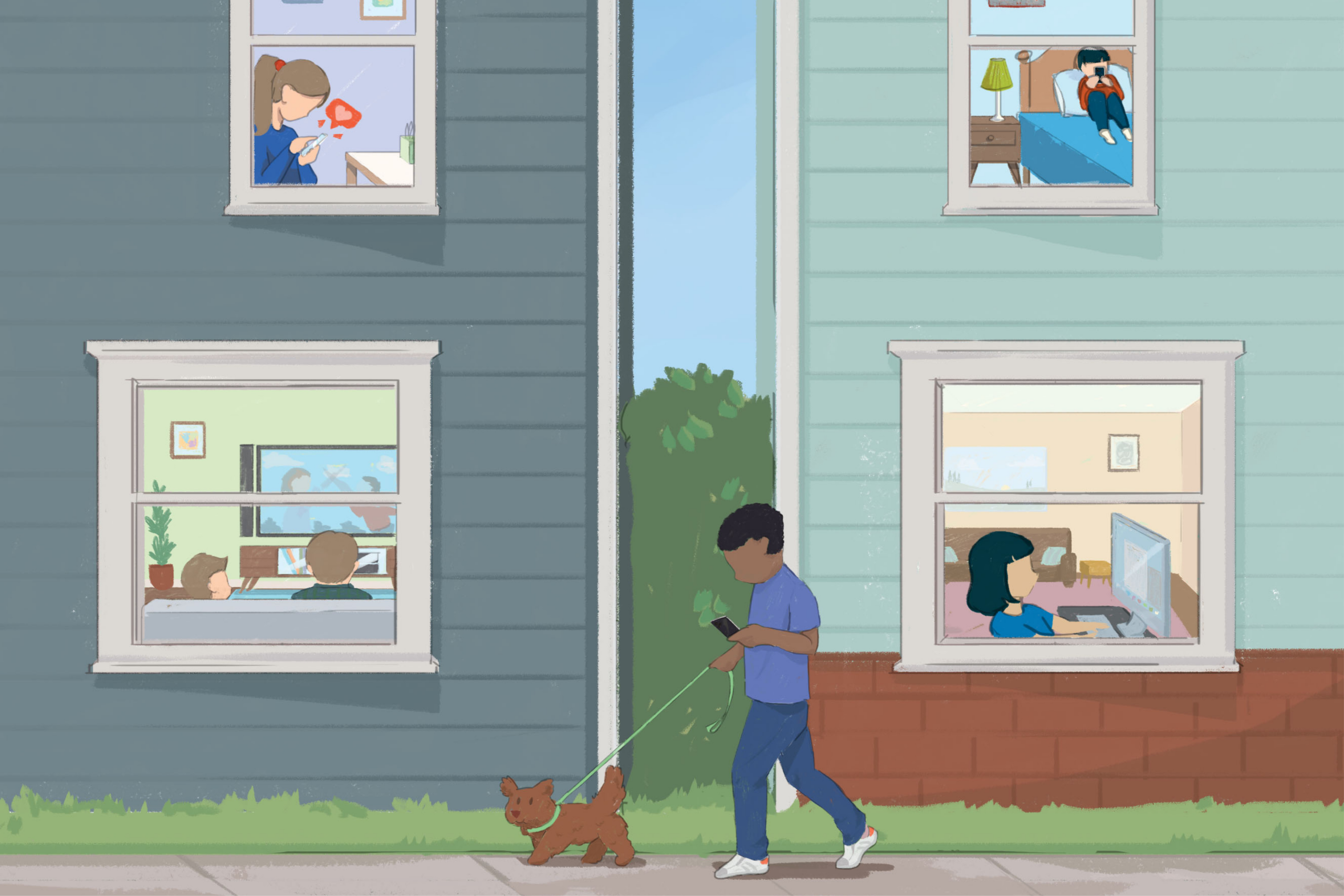 Strangers Next Door: The Decline of Neighborhood Socializing and
